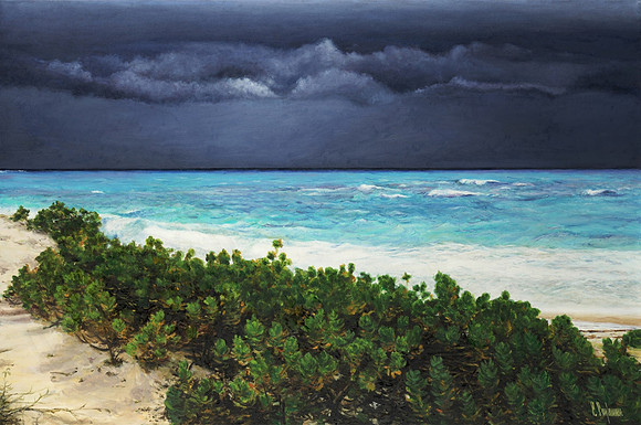 Thunderstorm Is Coming. Cayo Largo. Cuba