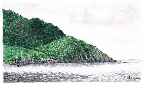 Green Hills. Anse Marcel. St. Martin