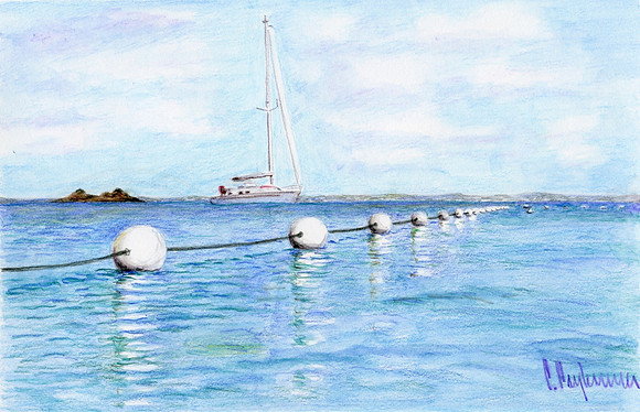 Morning. Anse Marcel. St. Martin