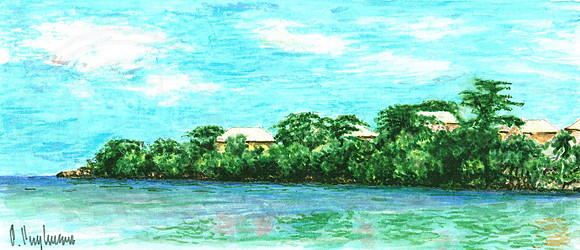North Shore Of Bloody Bay. Negril. Jamaica