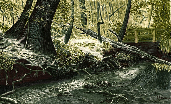 Summer In Lambton Woods, Toronto