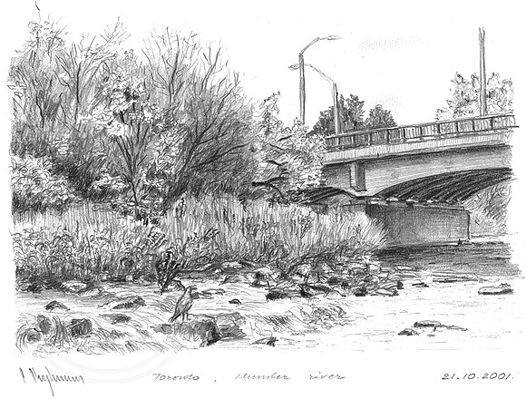 Toronto, Humber River In October
