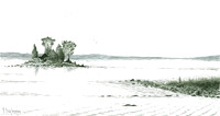 Island In Georgian Bay Near Lafontaine